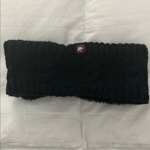 Cozy Black Knit Headband